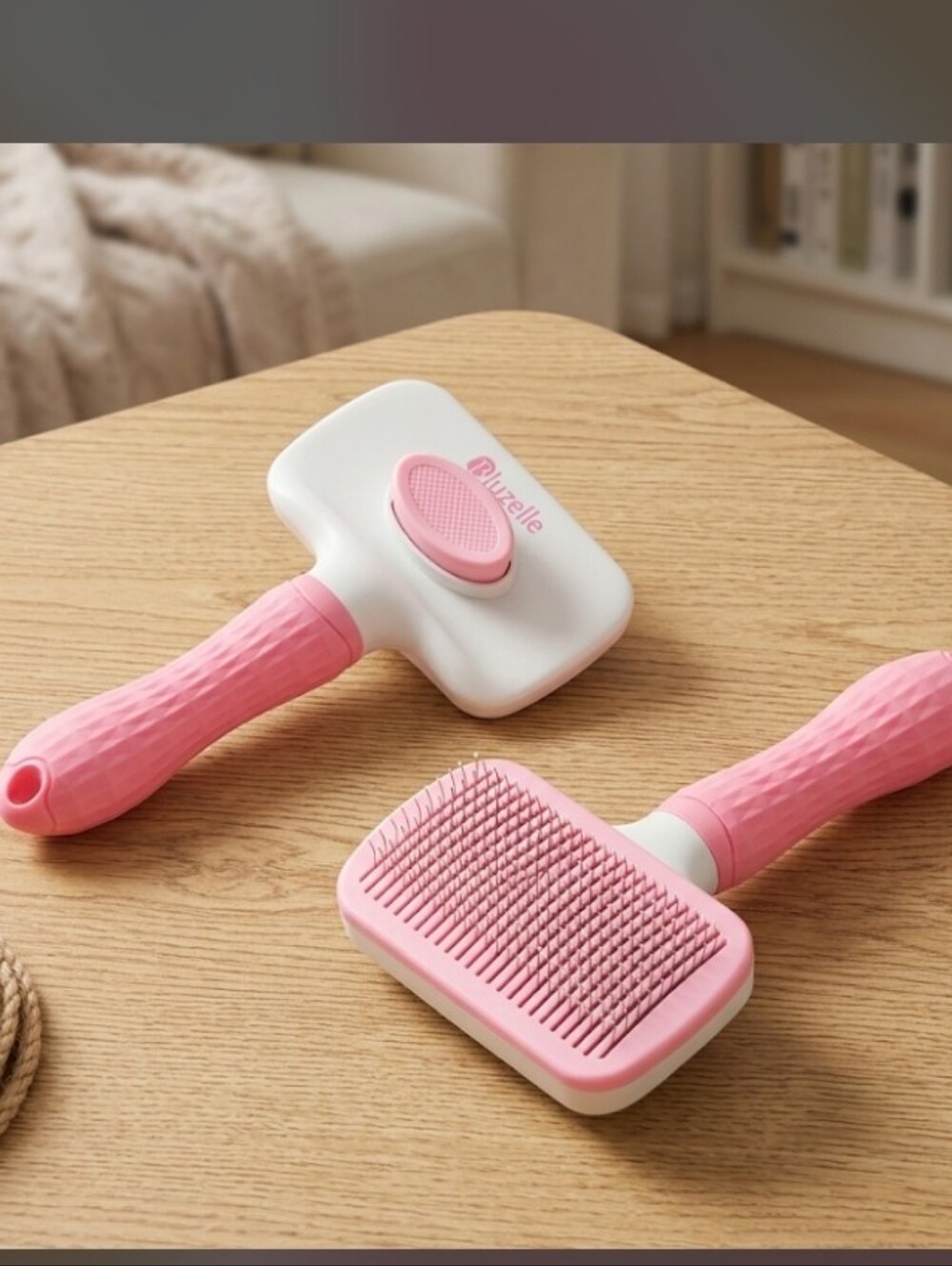 One Pink Retractable  Pet Brush